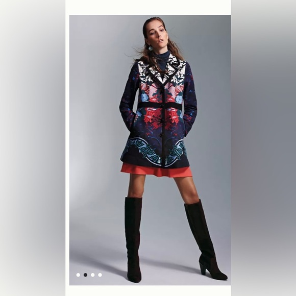 Anthropologie Jackets & Blazers - Anthropologie Elevenses Florilege Coat - Rare Size 00P . Spot
